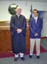 Edward with Judge Woltz at his wedding
